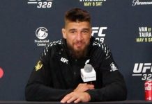 Yaroslav Amosov, UFC 328