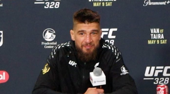 Yaroslav Amosov, UFC 328