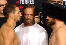 Abus Magomedov and Michal Oleksiejczuk, UFC Baku