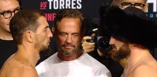 Abus Magomedov and Michal Oleksiejczuk, UFC Baku