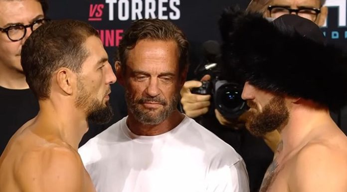 Abus Magomedov and Michal Oleksiejczuk, UFC Baku