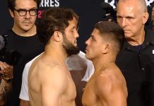Ikram Aliskerov and Brunno Ferreira, UFC Baku