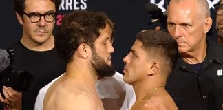Ikram Aliskerov and Brunno Ferreira, UFC Baku