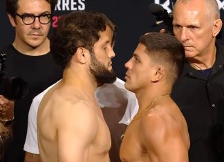 Ikram Aliskerov and Brunno Ferreira, UFC Baku