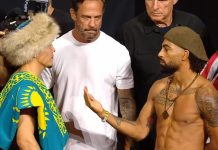 Asu Almabayev and Charles Johnson, UFC Baku