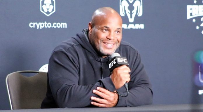 UFC Broadcasters Anik, DC Give Their Take on Pereira’s GOAT Status Daniel Cormier, UFC Freedom 250 media day