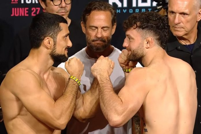 Farman Hasanov and Eric Nolan, UFC Baku