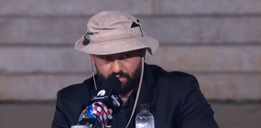 Josh Hokit, UFC Freedom 250 Press Conference