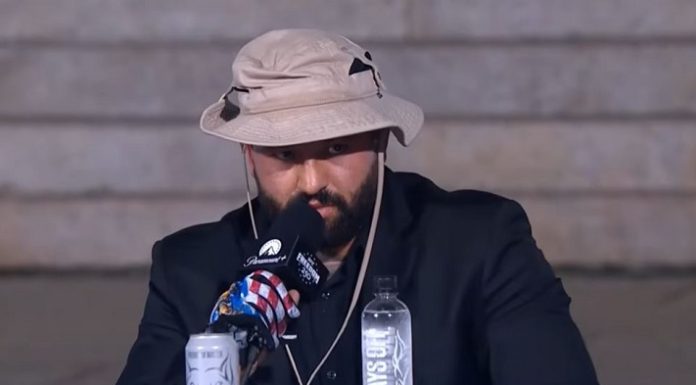 Josh Hokit, UFC Freedom 250 Press Conference