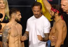 Kaan Ofli and Javier Reyes, UFC Baku
