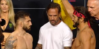 Kaan Ofli and Javier Reyes, UFC Baku