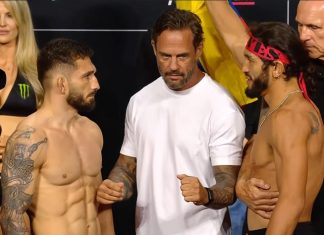 Kaan Ofli and Javier Reyes, UFC Baku