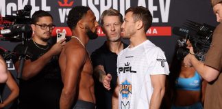 PFL San Diego AJ McKee and Salamat Isbulaev
