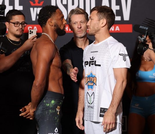 PFL San Diego AJ McKee and Salamat Isbulaev