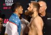 Nursulton Ruziboev and Andrey Pulyaev, UFC Baku
