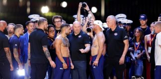 Ilia Topuria and Justin Gaethje, UFC Freedom 250 at the White House