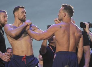 Mauricio Ruffy and Michael Chandler, UFC Freedom 250