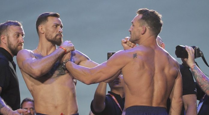 Mauricio Ruffy and Michael Chandler, UFC Freedom 250