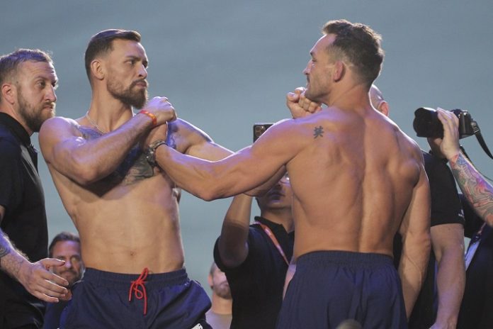 Mauricio Ruffy and Michael Chandler, UFC Freedom 250