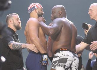 Josh Hokit and Derrick Lewis, UFC Freedom 250
