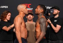 UFC Vegas 118: Joanderson Brito Counters Leavitt’s Wrestling With Nasty Front Choke Jordan Leavitt and Joanderson Brito, UFC Vegas 118