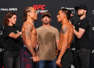 Marcus McGhee and John Yannis, UFC Vegas 118