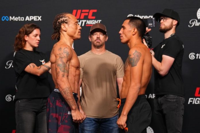Marcus McGhee and John Yannis, UFC Vegas 118