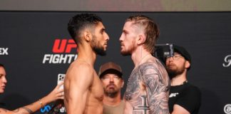 Fares Ziam and Tom Nolan, UFC Vegas 118