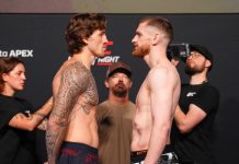 Brendan Allen and Edmen Shahbazyan, UFC Vegas 118