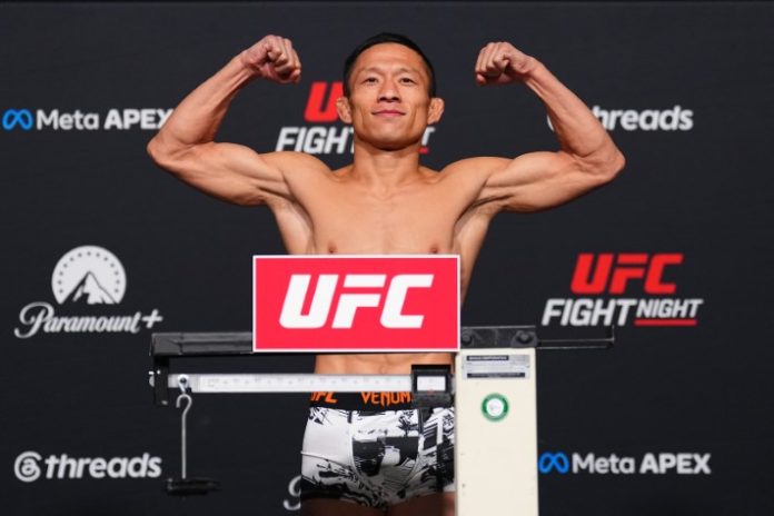 UFC Fight Night: Kape vs Horiguchi Weigh-in Kyoji Horiguchi, UFC Vegas 119