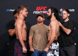 Shane Collins and Otari Tanzilovi, UFC Vegas 119