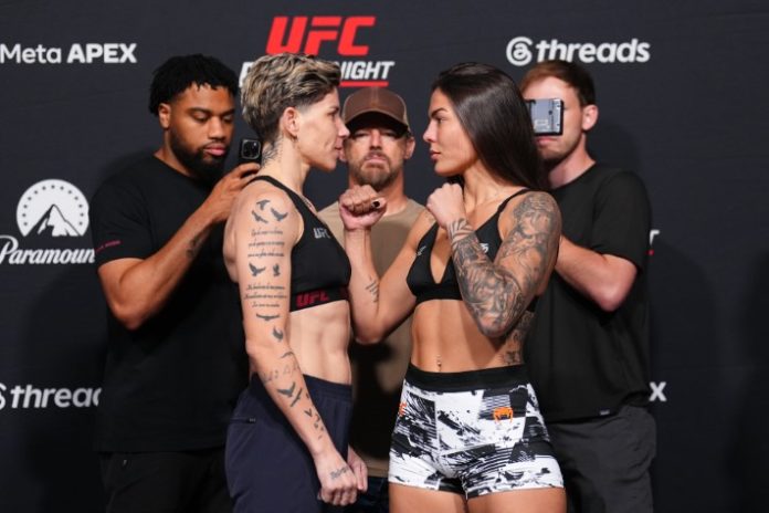 UFC Fight Night: Kape vs Horiguchi Weigh-in Karol Rosa and Luana Santos, UFC Vegas 119