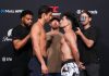 Mitch Raposo Holds Off Nascimento Rally, Calls Out Brandon Moreno Allan Nascimento and Mitch Raposo, UFC Vegas 119