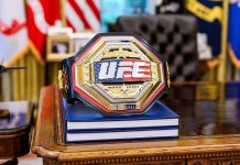 UFC Freedom 250 belt