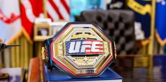 UFC Freedom 250 belt