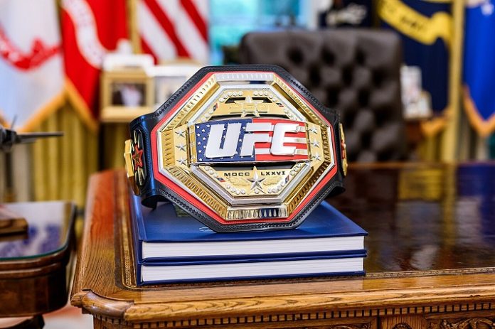 UFC Freedom 250 belt