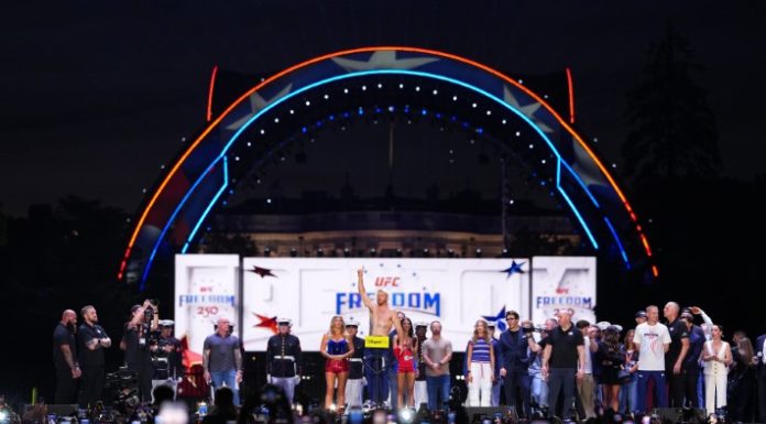 UFC Freedom 250 weigh-in