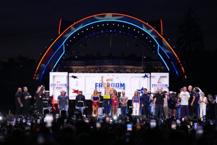 UFC Freedom 250 weigh-in