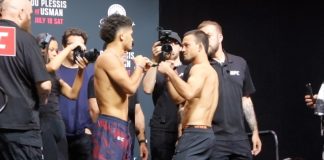 Alden Coria and Stewart Nicoll, UFC Oklahoma City