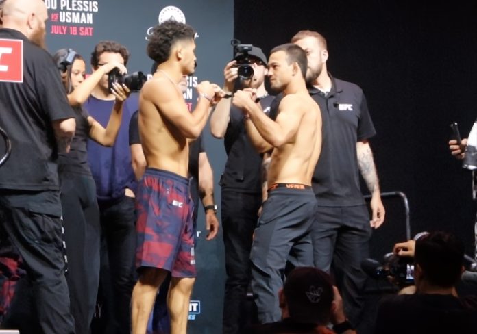Alden Coria vs. Stewart Nicoll Alden Coria and Stewart Nicoll, UFC Oklahoma City