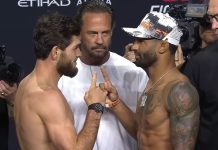 Nurullo Aliev and Mike Davis, UFC Abu Dhabi