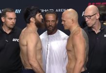 Magomed Ankalaev and Bogdan Guskov, UFC Abu Dhabi