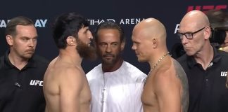 Magomed Ankalaev and Bogdan Guskov, UFC Abu Dhabi