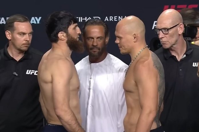 Magomed Ankalaev and Bogdan Guskov, UFC Abu Dhabi