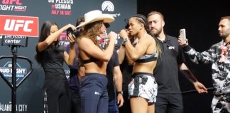 Dione Barbosa and Anna Melisano, UFC Oklahoma City