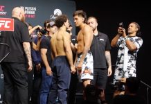 Jose Delgado Earns Gritty Decision Victory Over Bashi Austin Bashi and Jose Delgado, UFC Oklahoma City