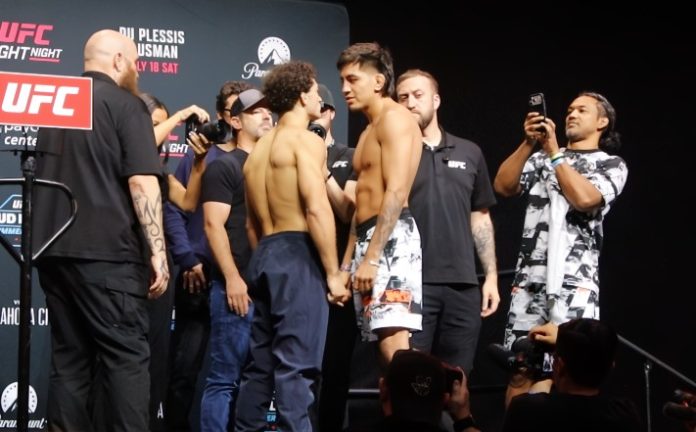 Austin Bashi vs. Jose Delgado Austin Bashi and Jose Delgado, UFC Oklahoma City