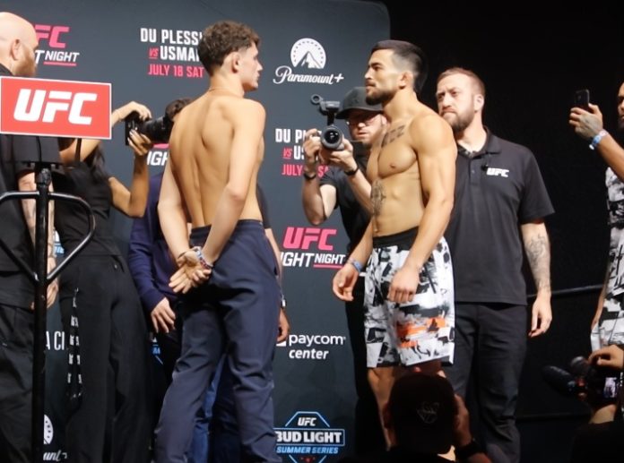 Chase Hooper vs. Mitch Ramirez Chase Hooper vs. Mitch Ramirez, UFC OKC