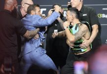 Conor McGregor and Max Holloway, UFC 329