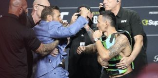 Conor McGregor and Max Holloway, UFC 329